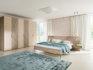 Schlafzimmer in Bergfichte