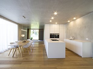 Offene Wohnküche - modern und elegant