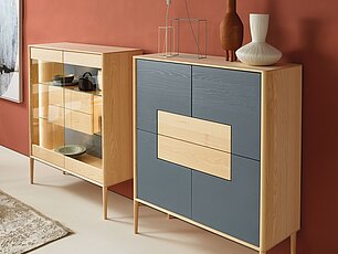 Sideboard Modell Juna in Esche