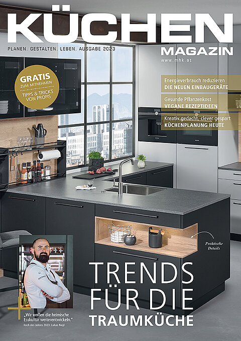 Küchenmagazin 2023 mit Tipps zur Küchenplanung