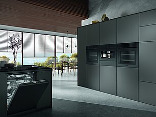 Geräte im Farbton Obsidianschwarz matt