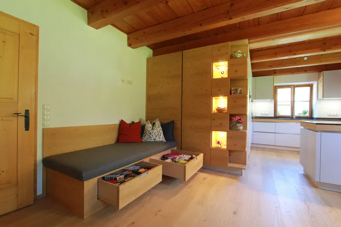 Liegemöglichkeit in der Küche - Divan