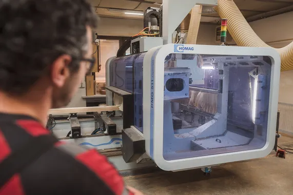 CNC Fertigung in unserer Tischlerei