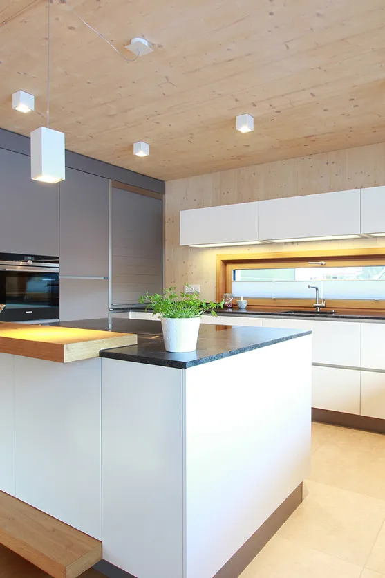 Barplatz an der Kücheninsel