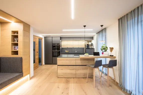 Moderne elegante Küche