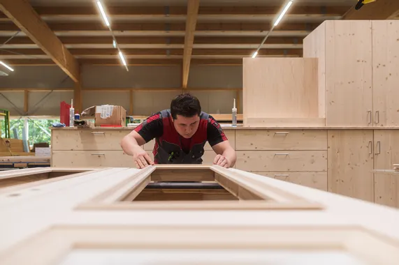 Fertigung von Türen