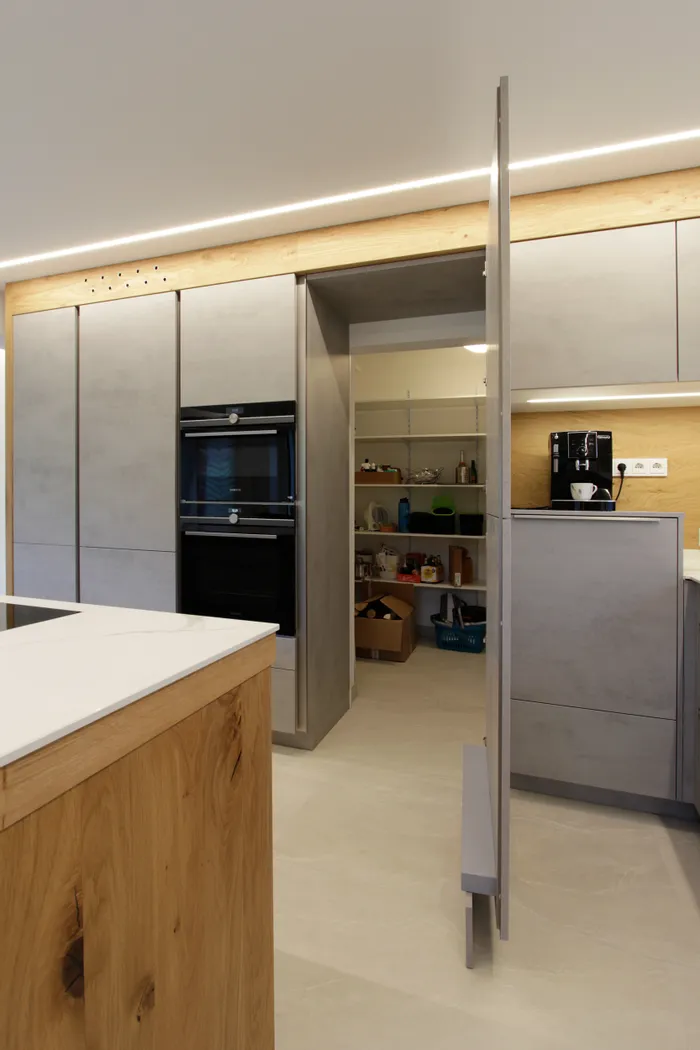 In der Speis gibt es viel Stauraum für Vorräte