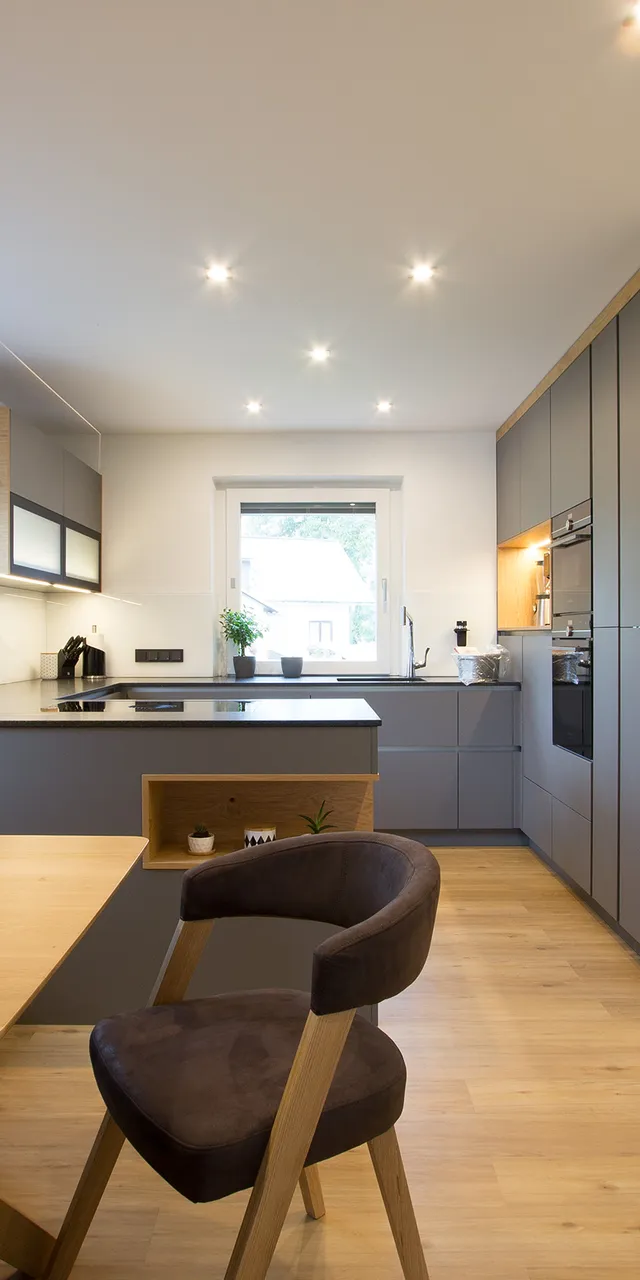 Gemütlicher Essplatz in der Küche