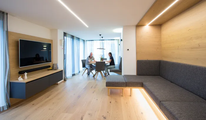 TV Möbel im Esszimmer